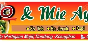 Desain Banner Bakso dan Mie Ayam cdr