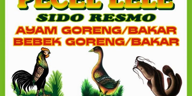 spanduk pecel lele