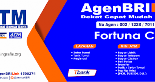 Desain Banner BRILink cdr