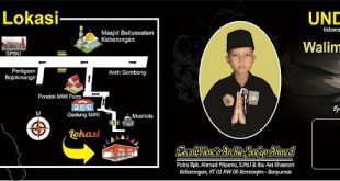 Desain Undangan Khitan / Sunat PSHT Full Color cdr