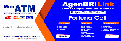  Desain Banner BRILink cdr