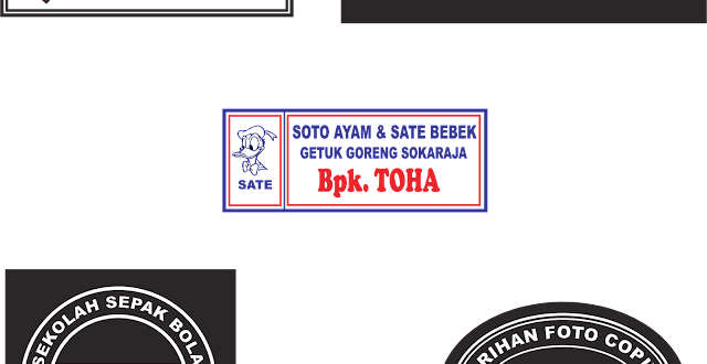 Desain Stempel cdr