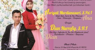 Desain Undangan Pink Ungu Muda Full Color cdr