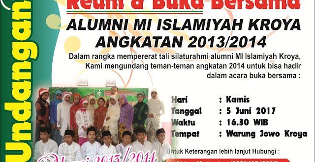 Undangan Buka Puasa Bersama cdr