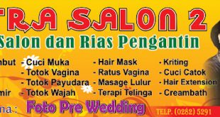 Desain Banner Salon dan Kecantikan cdr