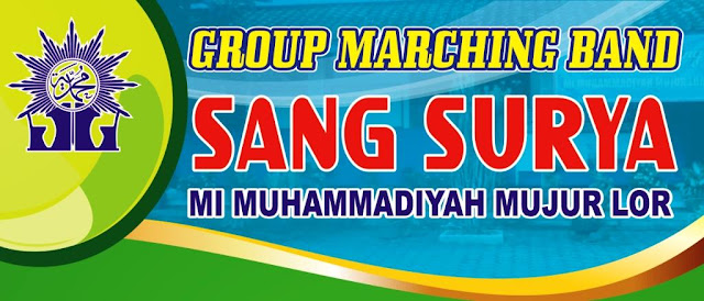 Desain Banner Drum Band Terbaru cdr