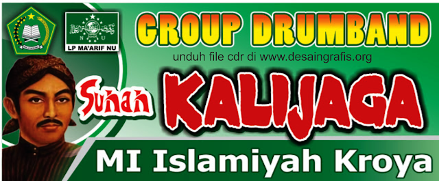 Desain Banner Drumband Terbaru cdr