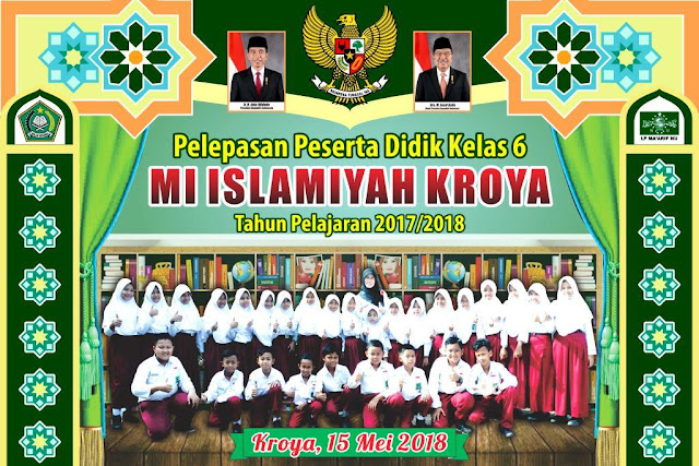 desain banner perpisahan sekolah terbaru