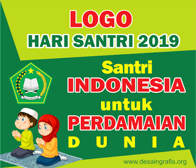 Logo Hari Santri Nasional 2019 cdr