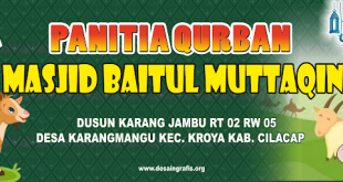 Desain Banner Panitia Qurban Idul Adha cdr