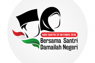 Logo Hari Santri Nasional Tahun 2018 cdr