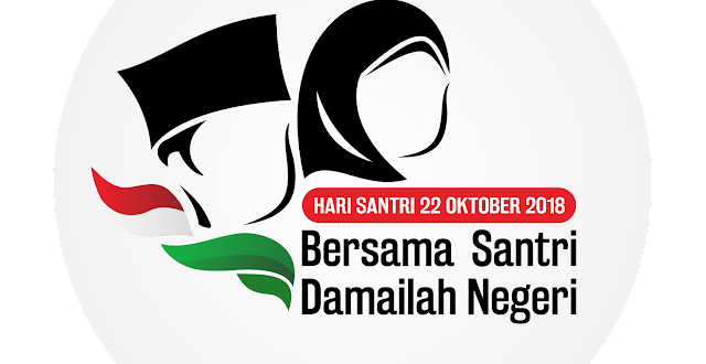 Logo Hari Santri Nasional Tahun 2018 cdr