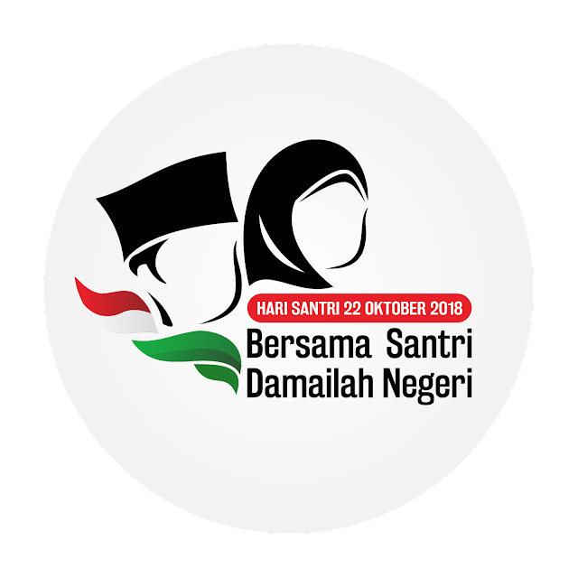 Logo Hari Santri Nasional Tahun 2018 cdr