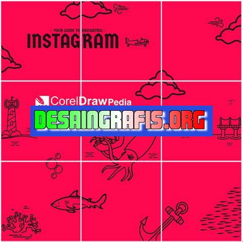 cara membuat template instagram di coreldraw