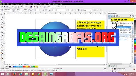 cara membuat desain pin di coreldraw