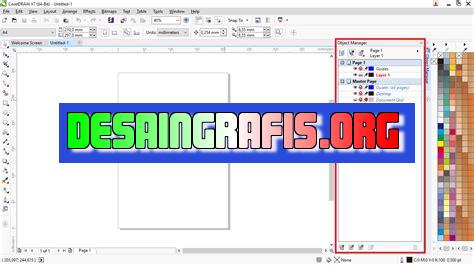 cara menambah layer di coreldraw