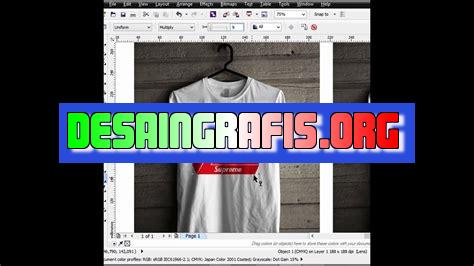 cara membuat desain mockup di coreldraw