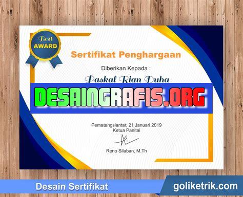 cara membuat piagam dengan coreldraw