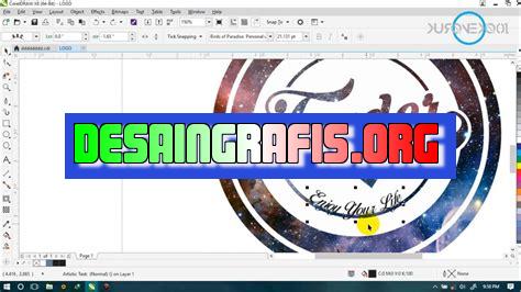 cara membuat tulisan keren di coreldraw