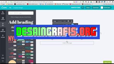 cara membuat header youtube di canva