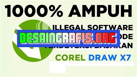 cara agar coreldraw x7 tidak terdeteksi bajakan