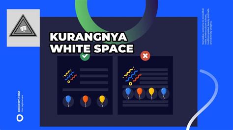 4 jenis white space dalam desain grafis