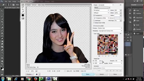 cara hapus background di photoshop