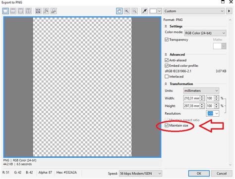 cara export coreldraw sesuai ukuran