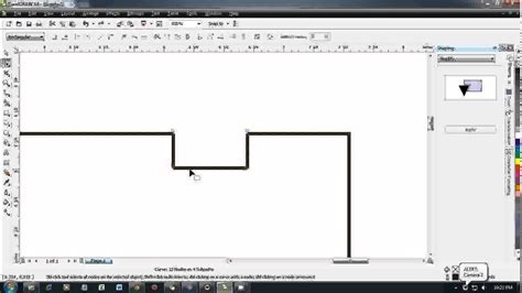 cara membuat garis outline di coreldraw