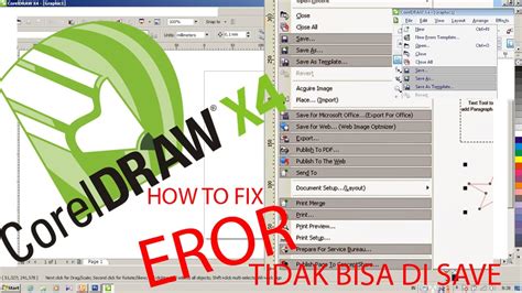 cara membuka coreldraw x7 yang tidak bisa dibuka