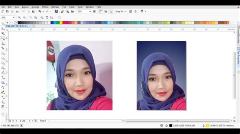 cara mengganti warna di coreldraw