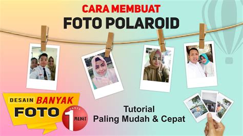 cara cetak foto polaroid di coreldraw