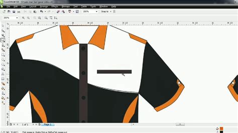 cara bikin desain baju di coreldraw x7