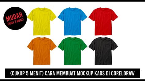 cara membuat kaos dengan coreldraw