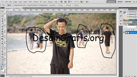 cara menghilangkan objek di photoshop