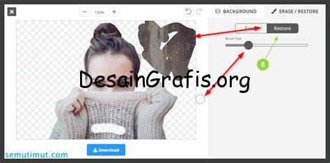 cara menghilangkan background di canva