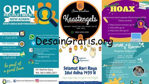 cara membuat flyer di canva