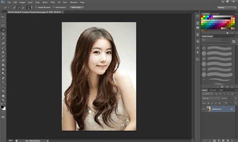 Cara Mudah Mengganti Warna Rambut di Photoshop untuk Tampil Lebih Berwarna