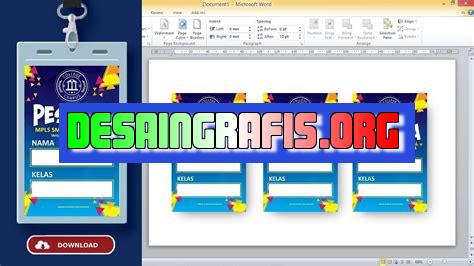 cara membuat name tag di canva