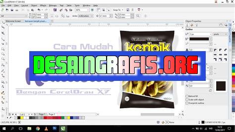 cara membuat desain kemasan produk dengan coreldraw