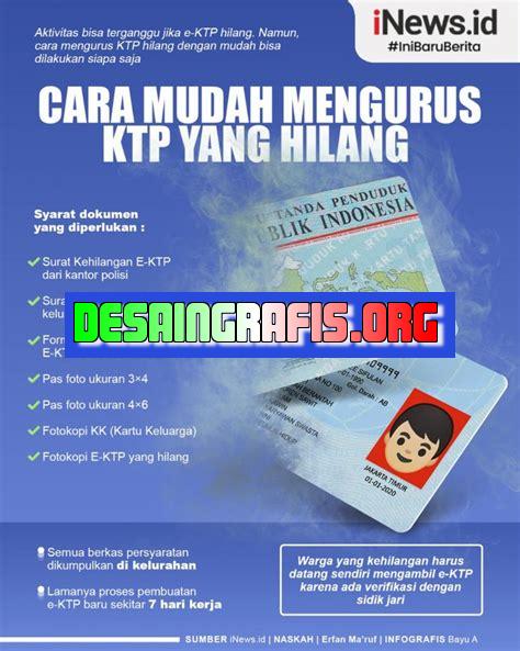 Cara Mengurus Ktp Yang Hilang