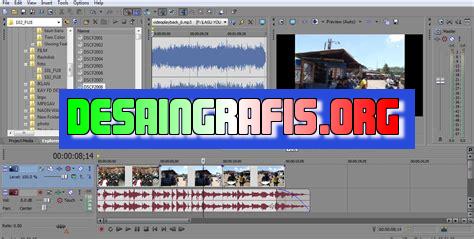 cara membuat canvas sony vegas