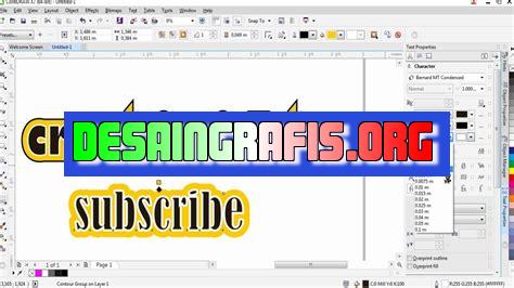 cara membuat outline foto di coreldraw