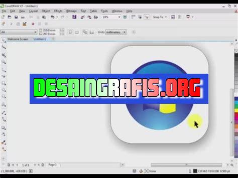 cara membuat logo windows 7 di coreldraw