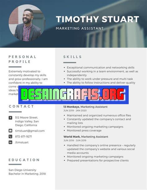 cara mencari template resume canva