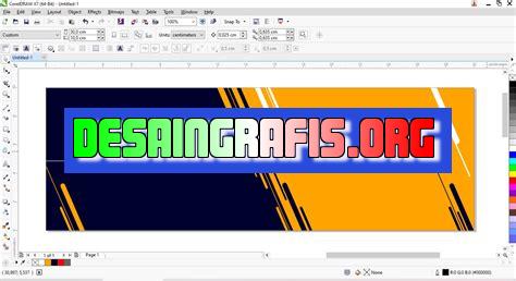 cara membuat banner dengan coreldraw x7