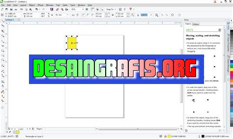 cara menduplikasi objek pada coreldraw