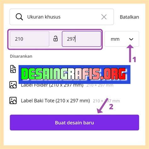 cara setting kertas landscafe pada canva tube