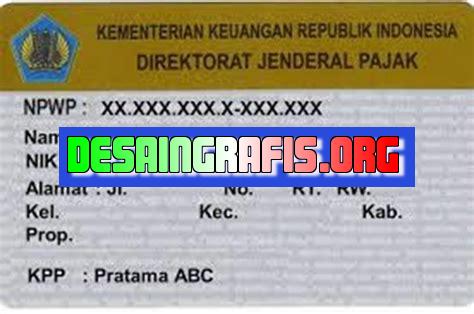 Cara Mengurus Kartu Npwp Yang Hilang