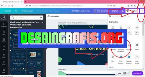 cara download hasil editan di canva